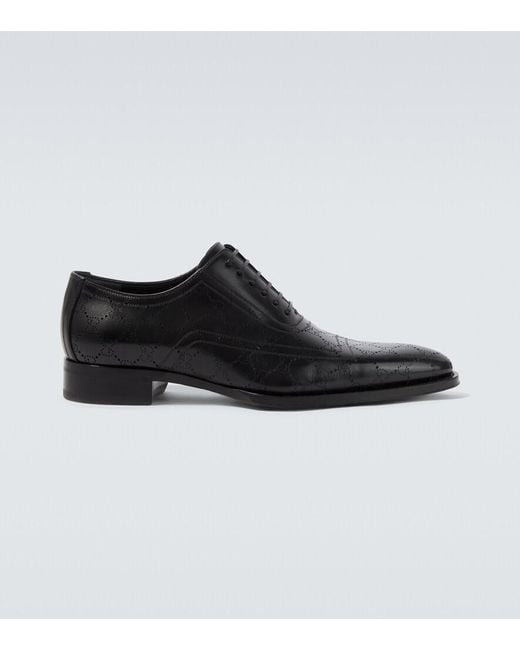 Stringate di Gucci in Black da Uomo