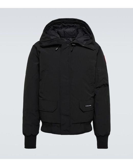 Canada Goose Black Chilliwack Down Jacket for men