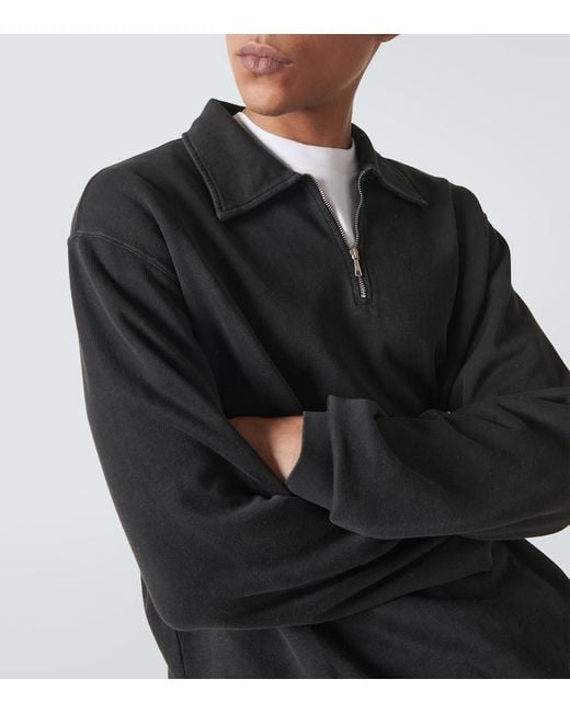 Our Legacy Sweatshirt Lad aus Baumwoll-Jersey in Black für Herren