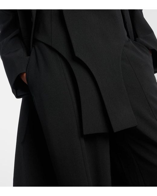 Jean Paul Gaultier Black Layered Coat