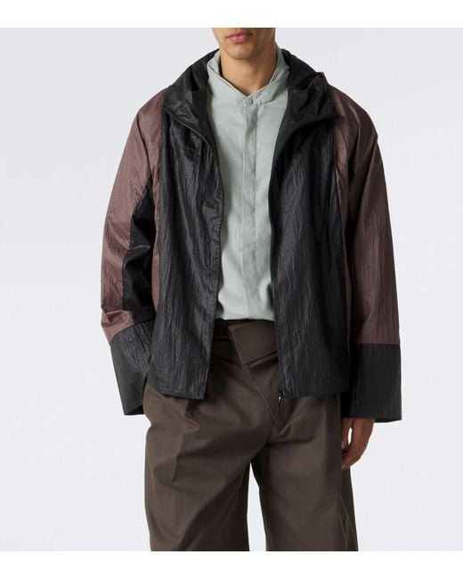 Kiko Kostadinov Black Tomelilla Technical Jacket for men