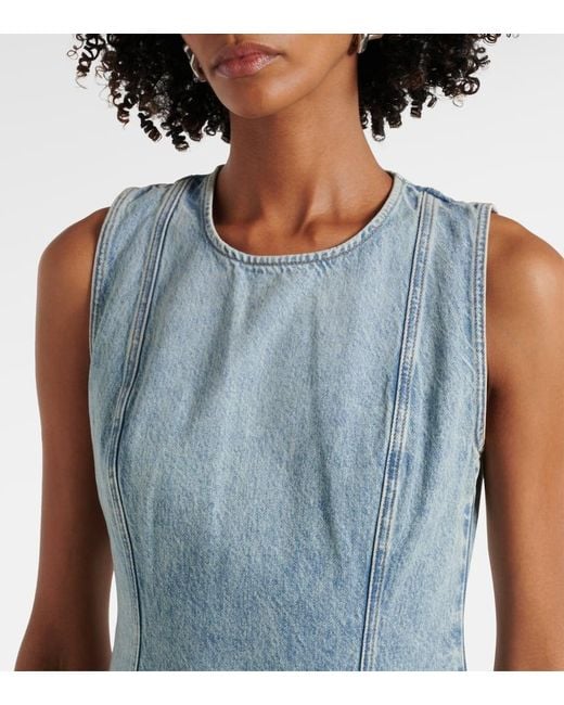 Stella McCartney Blue Denim Minidress
