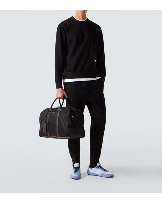 Prada Black Technical Sweatpants for men