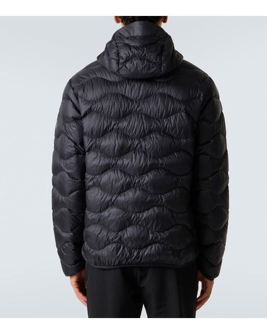 Peak Performance Blue Helium Hooded Down Jacket for men