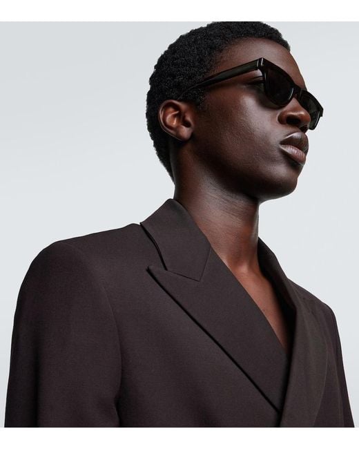 Saint Laurent Eckige Sonnenbrille Sl 789 Jacques in Brown für Herren