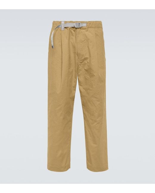 And Wander Natural Technical Tapered Pants for men