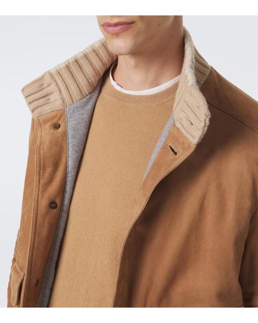 Fedeli Pullover Aus Kaschmir in Brown für Herren