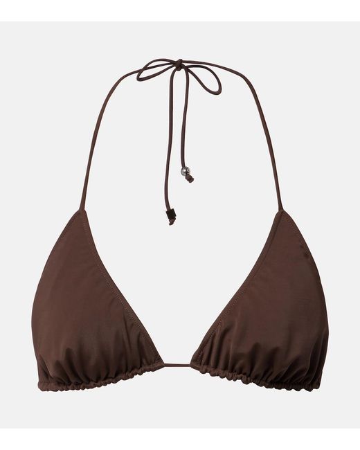 Jacquemus Multicolor Triangle Bikini Top