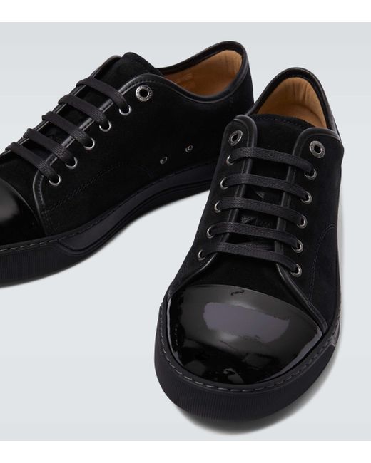 lanvin cap toe sneakers