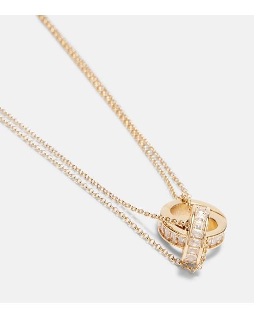 Collier Blondie Interlocking G Gucci en coloris Metallic