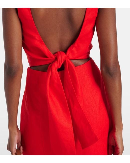 Miniabito Iris Tie di Sir in Red