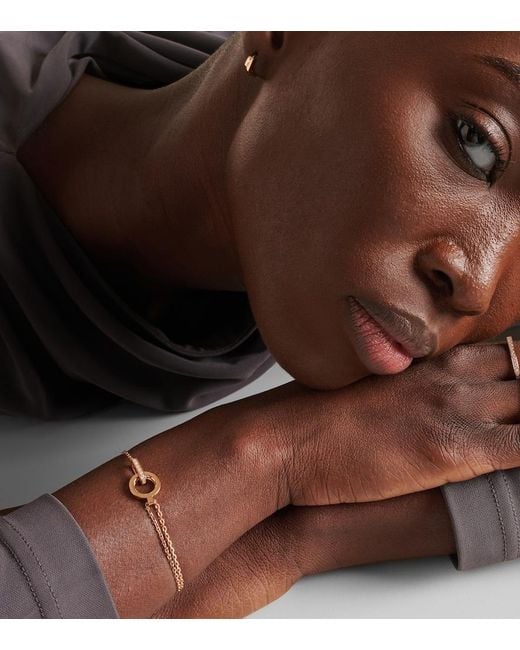 Repossi Metallic Berbere 18Kt Rose Bracelet With Diamonds
