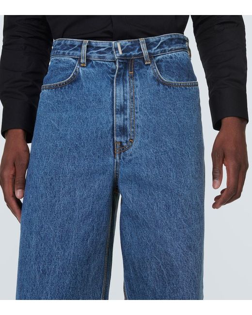 Givenchy Wide-Leg Jeans in Blue für Herren