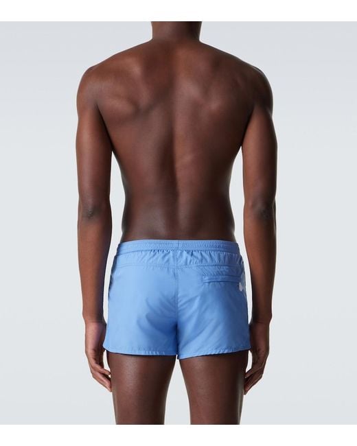 Tom Ford Blue Technical Swim Trunks for men