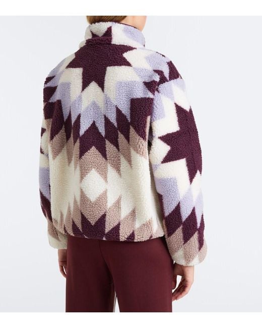 The Upside Multicolor Harlow Teddy Sweatshirt