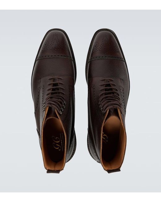 Stivaletti Toby di George Cleverley in Brown da Uomo