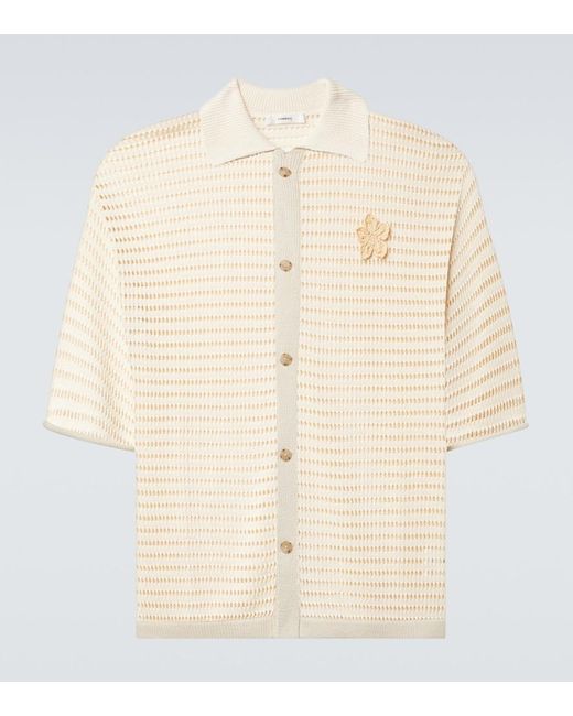 Camicia di Commas in Natural da Uomo