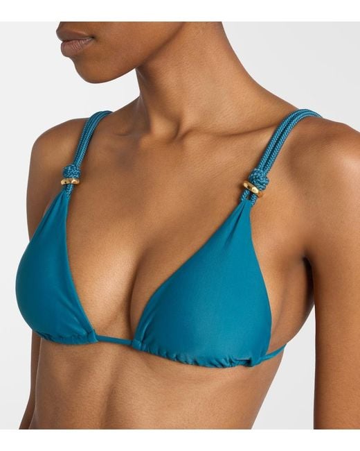 ViX Blue Gal Tri Bikini Top