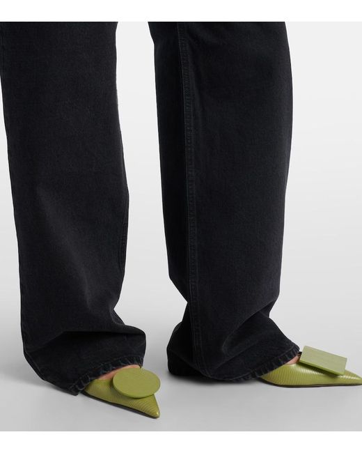 Jean Ample De-Nimes Jacquemus en coloris Black
