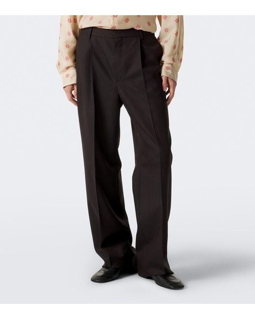 Dries Van Noten Black Wool Suit for men