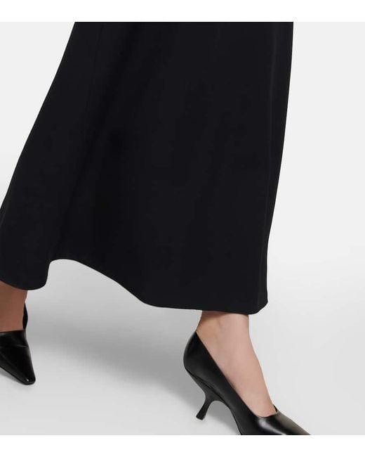 The Row Black Maxikleid Lucinda