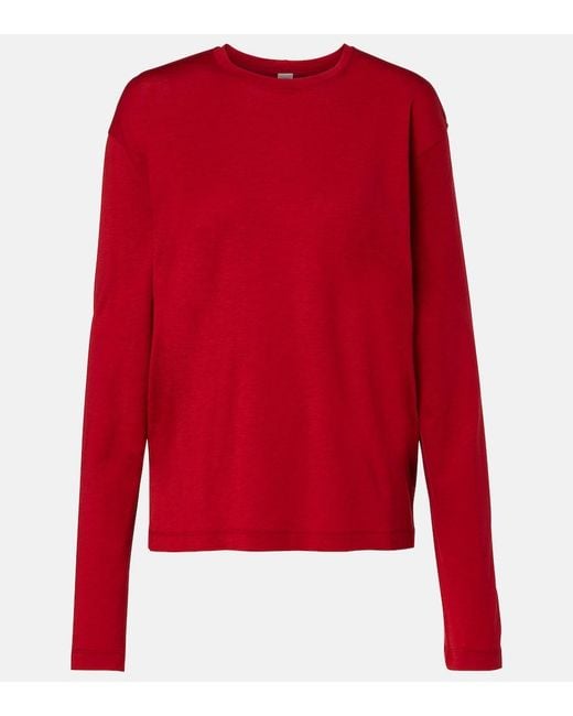 Totême  Red Classic T-Shirt