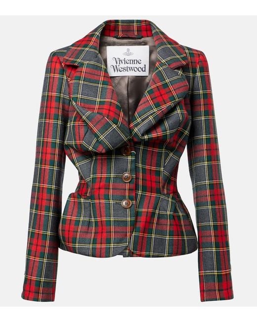 Vivienne Westwood Red Blazer Aus Schurwolle