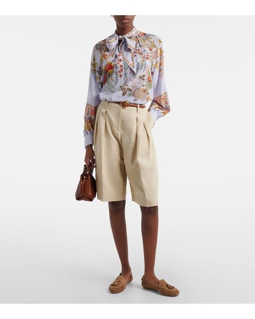 Gianvito Rossi Brown Thea Tasseled Suede Loafers