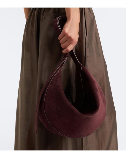Borsa A Spalla Bean Large di Joseph in Purple