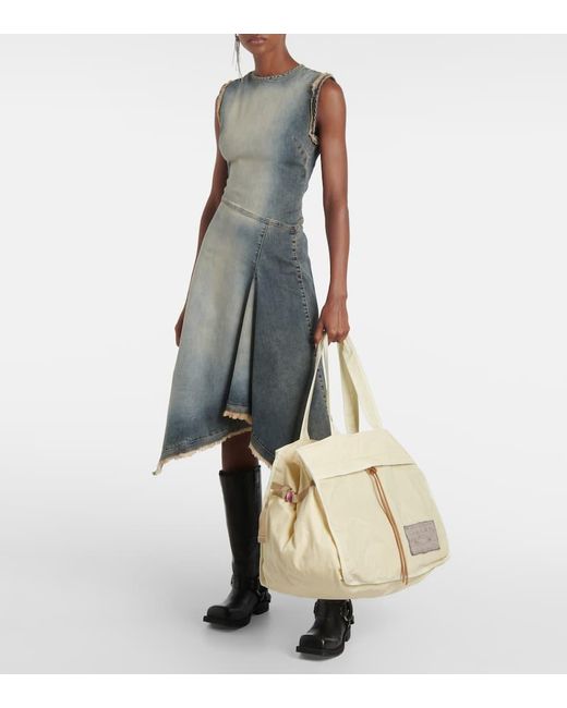 Tote De Lona Acne de color White