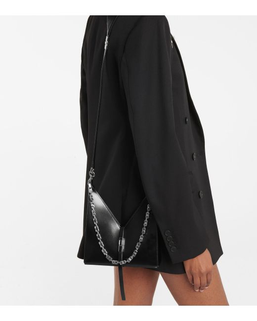 mini leather shoulder bag