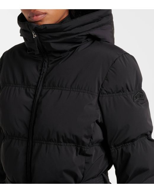 Jet Set Black Chamonix Belted Ski Jacket