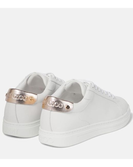 Jimmy Choo Multicolor Sneakers Rome/F Aus Leder