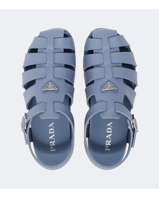 Prada Sandalen in Blue für Herren