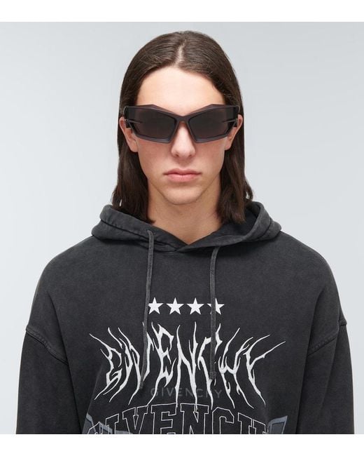 Givenchy Gray Giv Cut Sunglasses for men