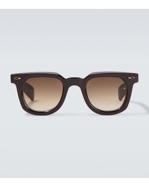 Jacques Marie Mage Brown Vendome Round Sunglasses for men