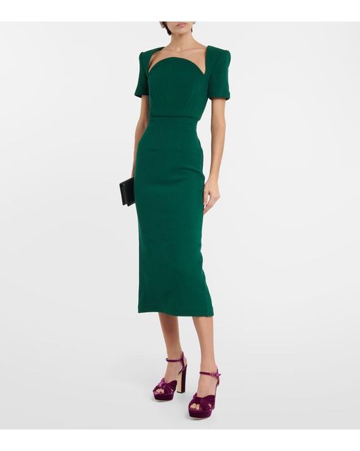 Jimmy Choo Purple Heloise 120 Velvet Peep-Toe Pumps