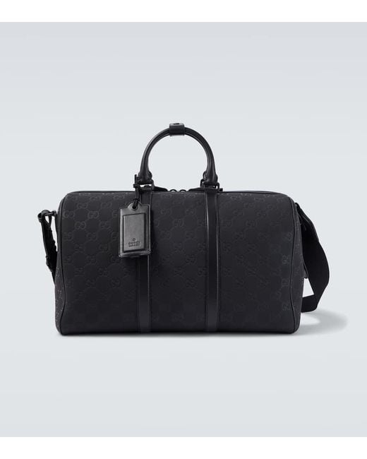 Gucci Weekender Edge Gg Medium Mit Leder in Black für Herren