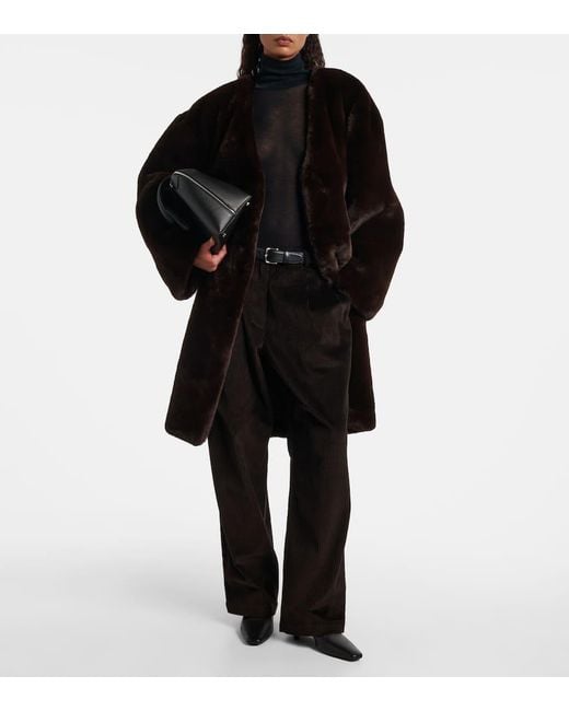 Frankie Shop Black Matera Coat