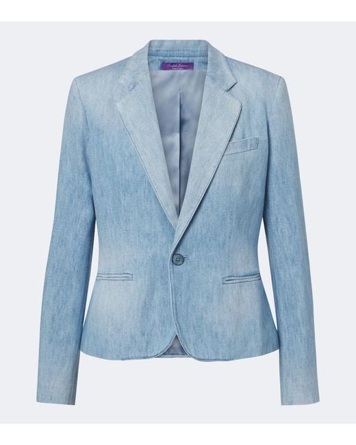 Ralph Lauren Blue Denim Blazer