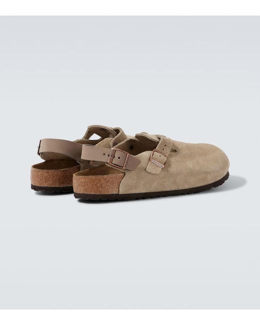 Zuecos Tokio De Ante Birkenstock de hombre de color White