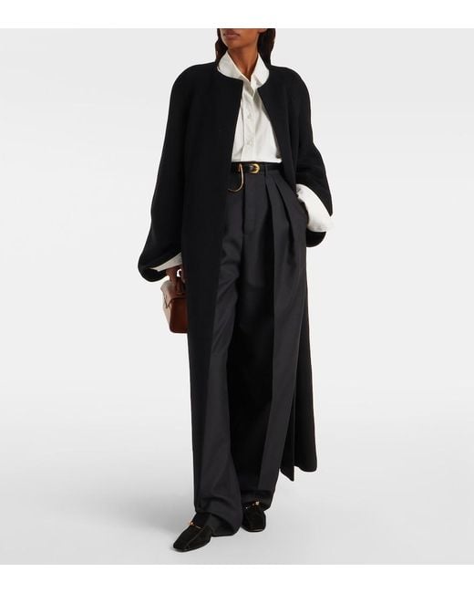 Herbert Levine Black Showtime Suede Loafer Pumps