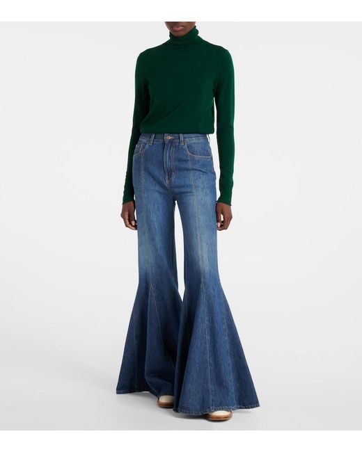 Chloé White Marcie Leather Chelsea Boots