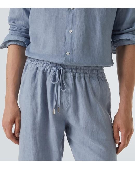 Pantaloni Regular di Thom Sweeney in Blue da Uomo