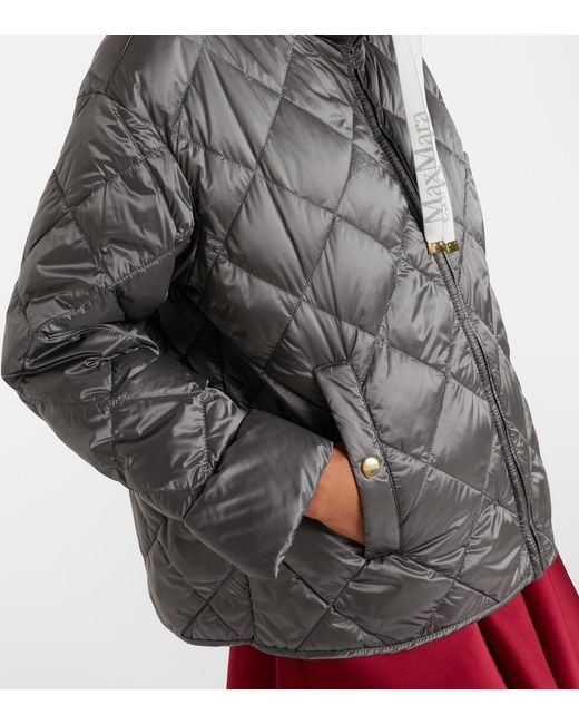 Max Mara Black The Cube Technical Puffer Jacket