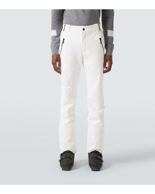 Toni Sailer White William Ski Pants for men