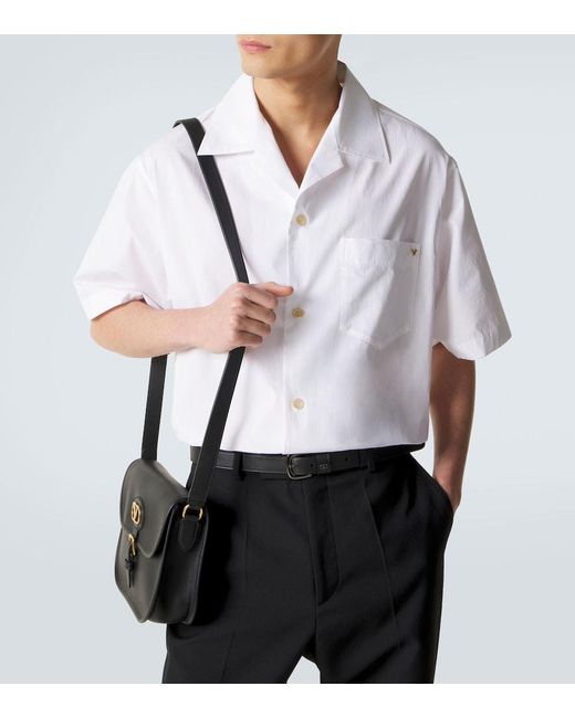 Valentino White Cotton Shirt for men