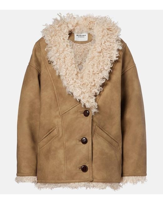 Isabel Marant Brown Clea Coat