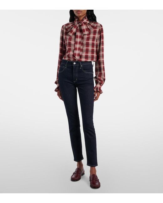 Citizens of Humanity Blue Sloane Skinny Jeans