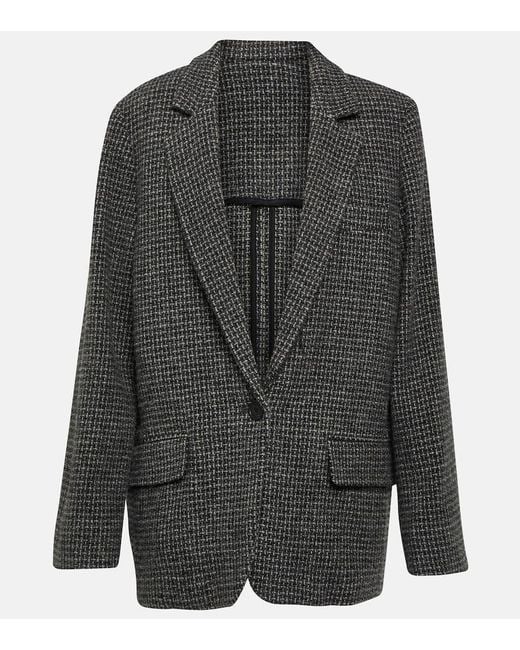 Isabel Marant Gray Jacke Charlyne Aus Wolle